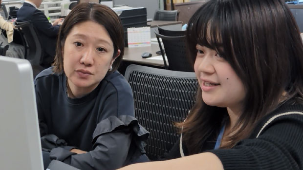 プロモーションサポートの仕事風景